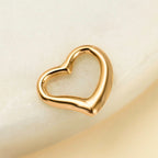 Gold Megabuy - 9K Yellow Gold Heart Pendant