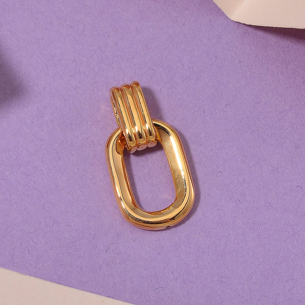9K Yellow Gold Link Pendant 7834173 4