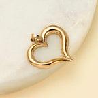 Hatton Garden Closeout - 9K Yellow Gold Heart Pendant