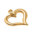 Hatton Garden Closeout - 9K Yellow Gold Heart Pendant