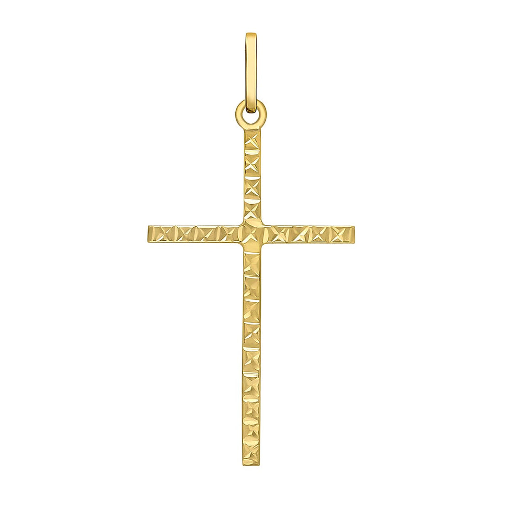 9K Yellow Gold  Pendant,  Gold Wt. 0.48 Gms
