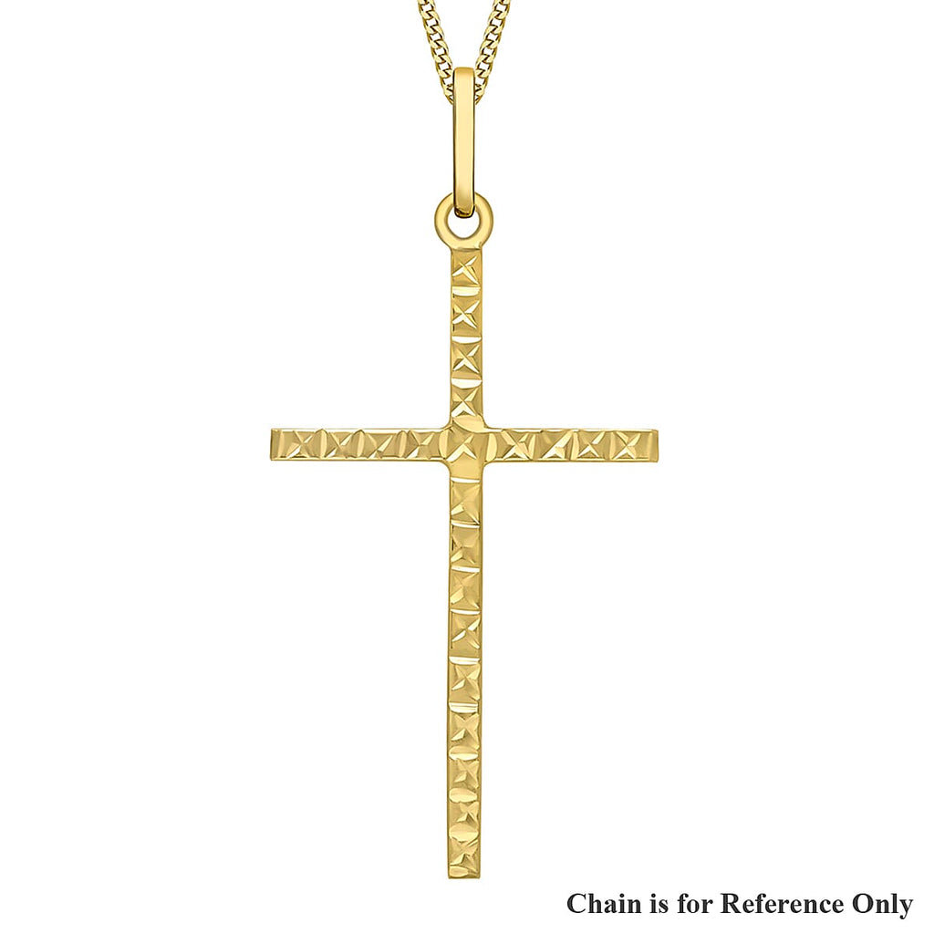 9K Yellow Gold  Pendant,  Gold Wt. 0.48 Gms