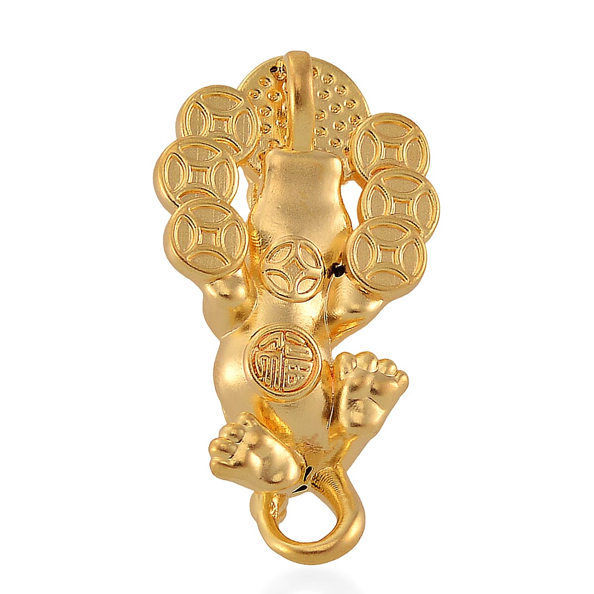 Large Size - 9K Yellow Gold Pixiu Pendant 7834178 7