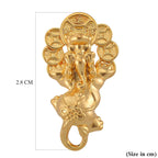 9K Yellow Gold Pixiu Pendant (27X15mm)