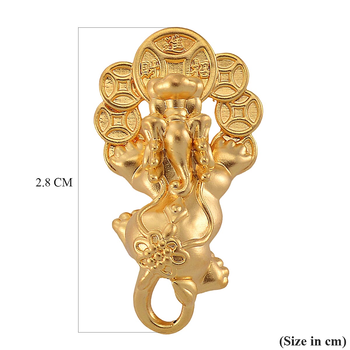 Large Size - 9K Yellow Gold Pixiu Pendant 7834178 8