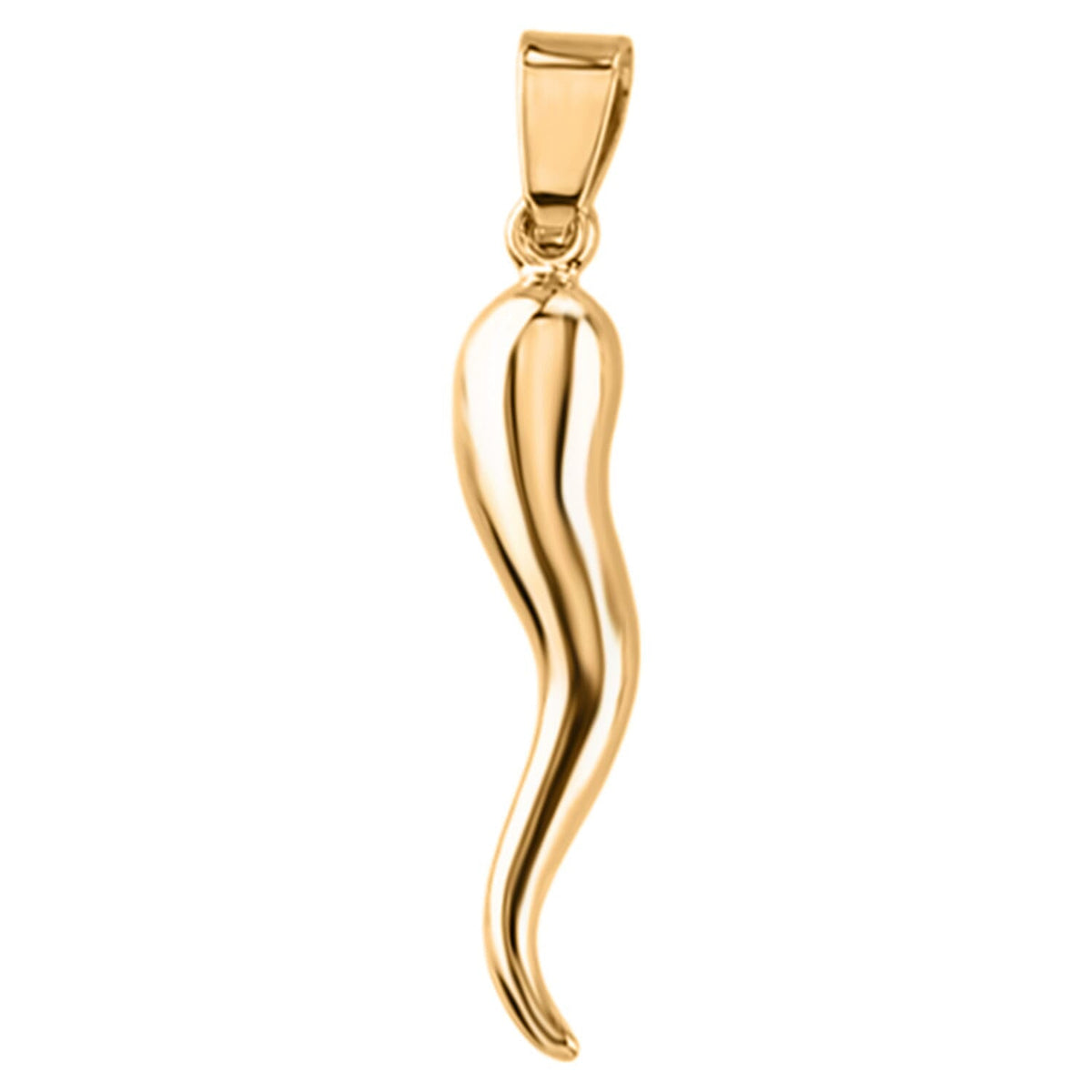 GP Collection 9K Yellow Gold Iconic Chili Pendant 7891546 0