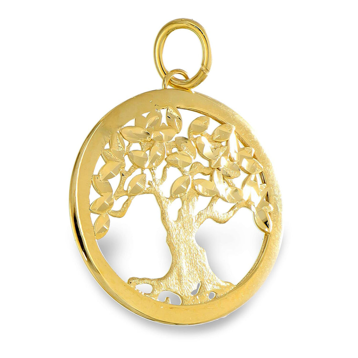 Maestro Collection - 9K Yellow Gold Tree of Life Pendant 8122950 0