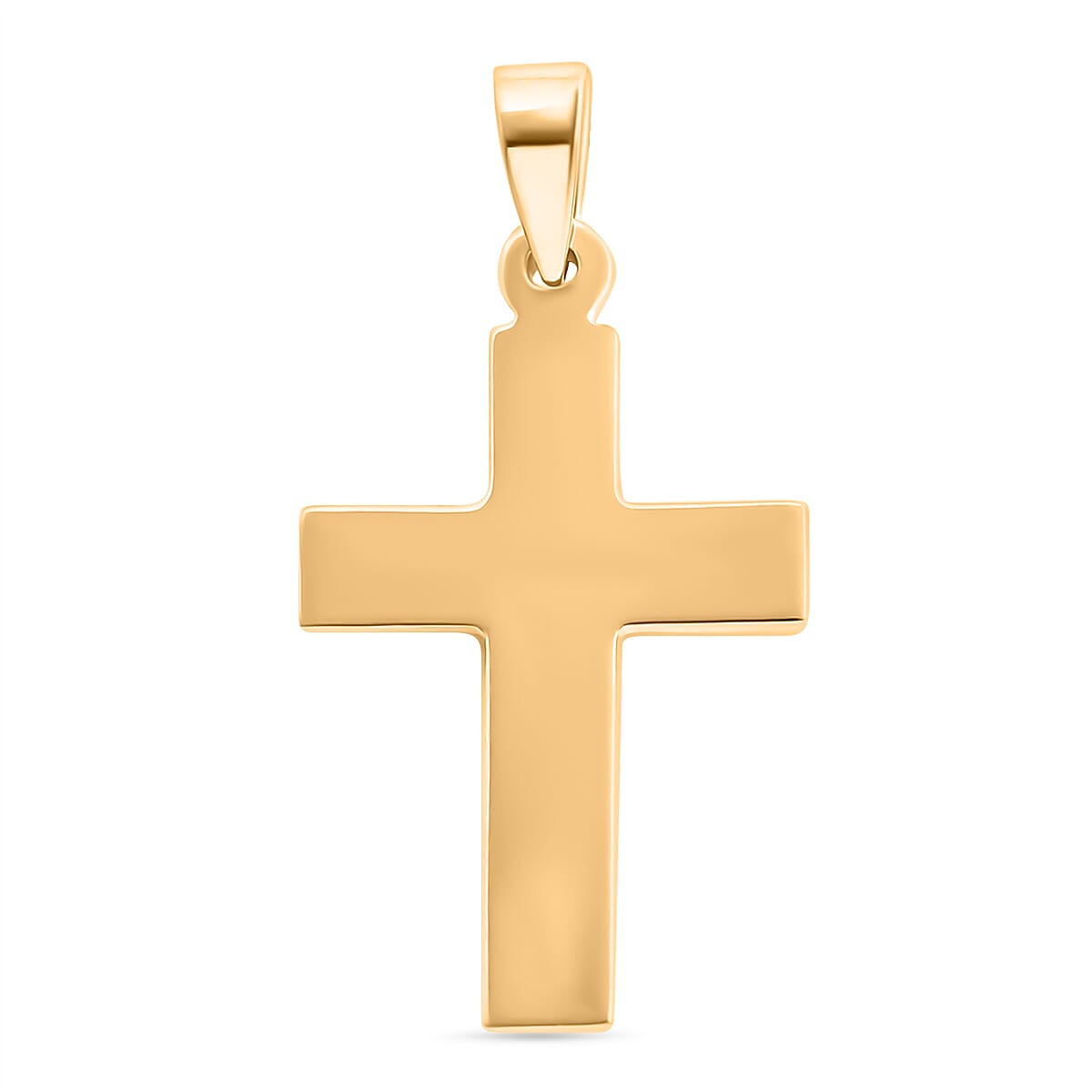 Royal Bali Collection- 9K Yellow Gold Designer Cross Pendant 7855988 4