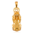 One Time Deal - TJC Large 9K Yellow Gold Pixiu Pendant
