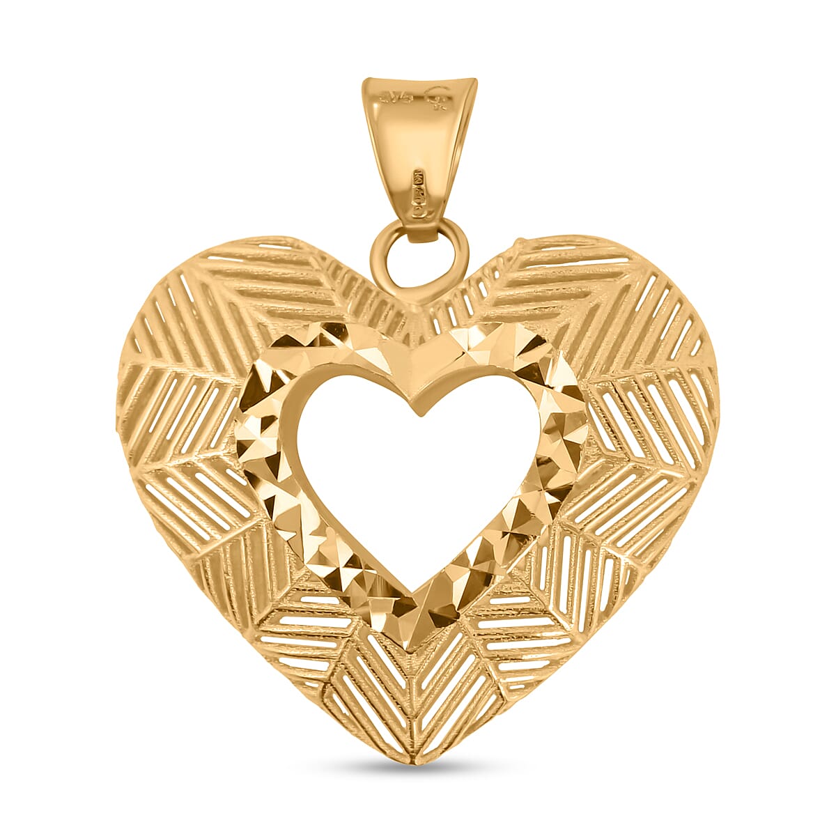 9K Yellow Gold  Pendant,  Gold Wt. 1 Gms 7672982 0