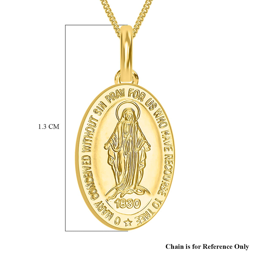 9K Yellow Gold  Pendant,  Gold Wt. 2.4 Gms