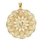 ARTISAN HAND CRAFTED IN BALI - DreamCatcher Pendant In 9K Yellow Gold - Limited Stock- One Time Deal