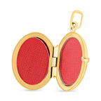 9K Yellow Gold  Pendant,  Gold Wt. 2.6 Gms