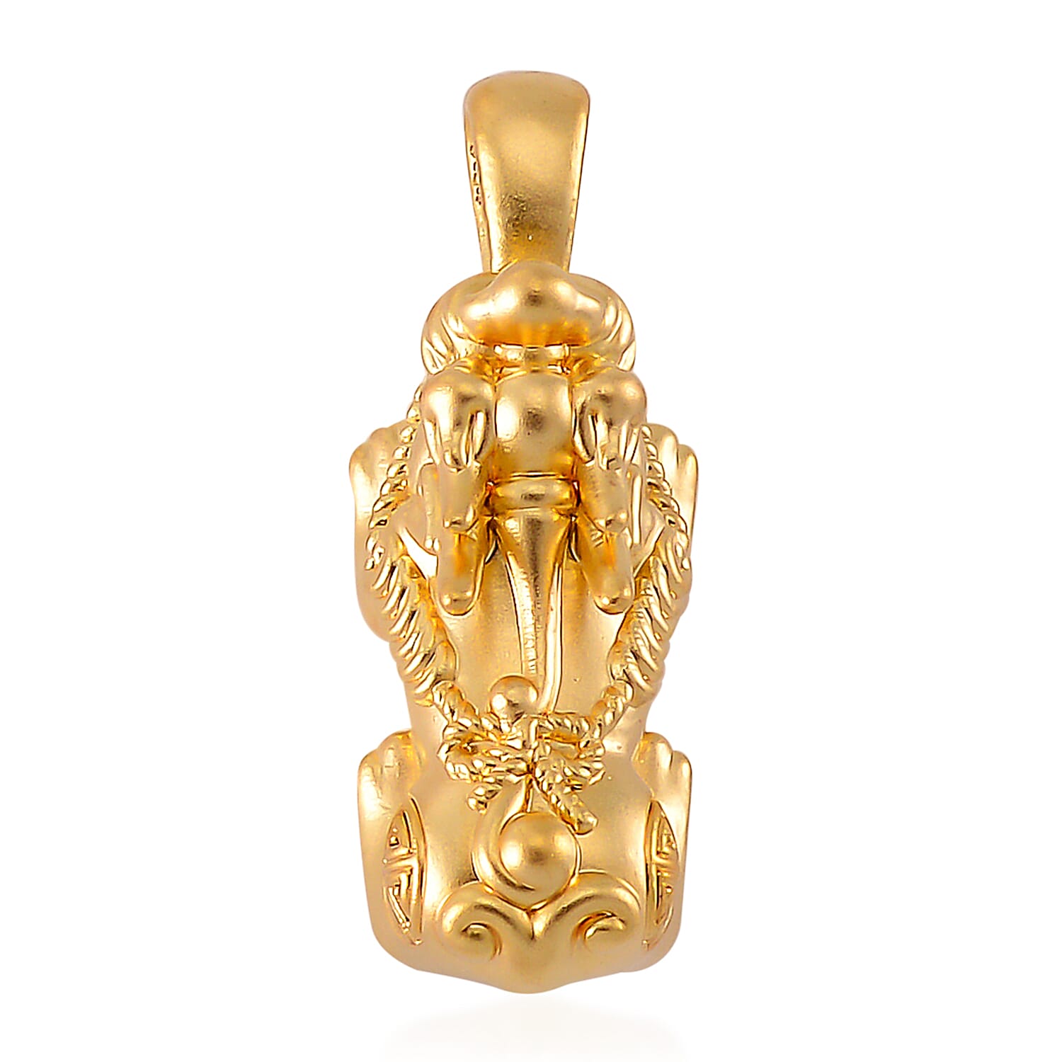 One Time Closeout Deal -  9K Yellow Gold Pixiu Pendant 7834177 0