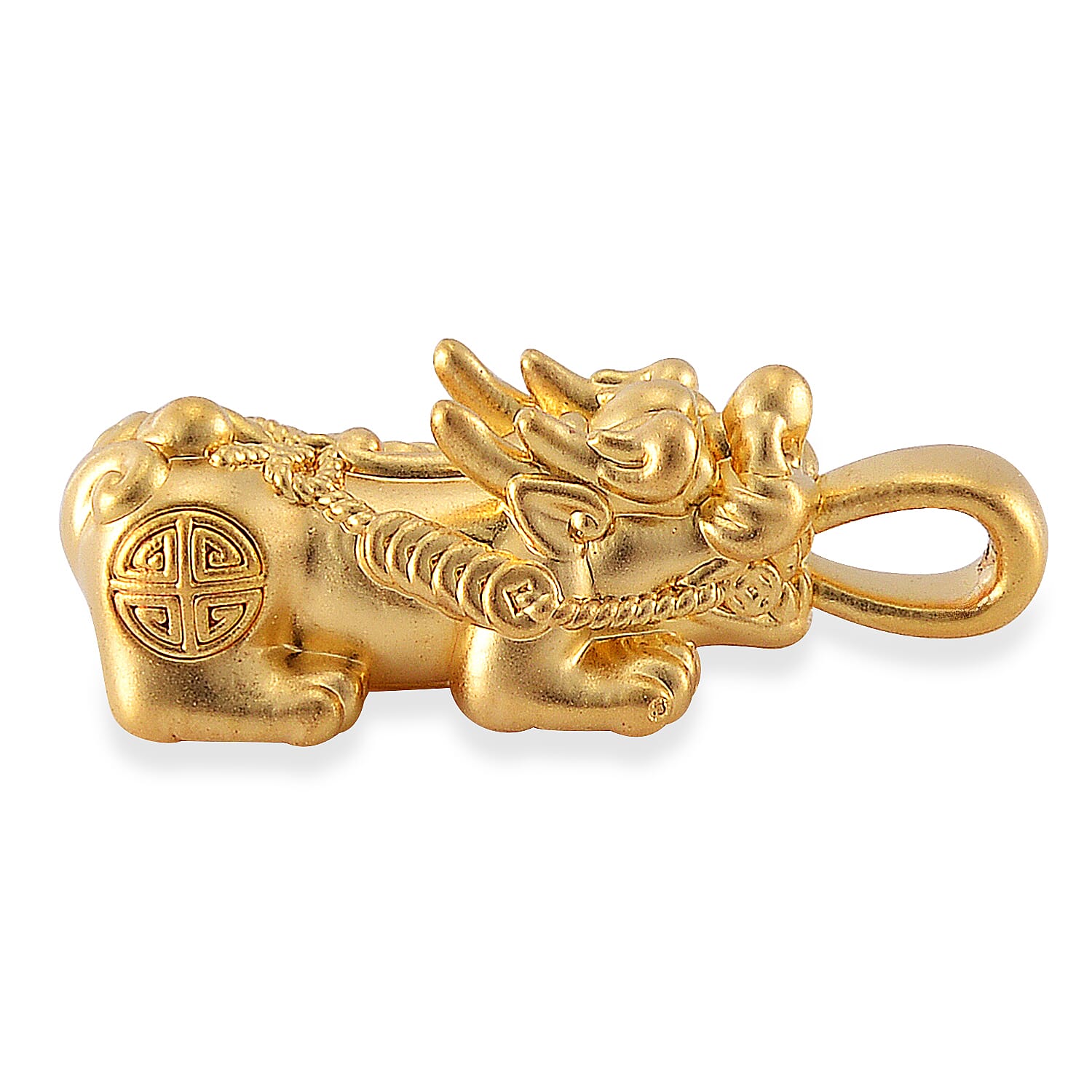 One Time Closeout Deal -  9K Yellow Gold Pixiu Pendant 7834177 4