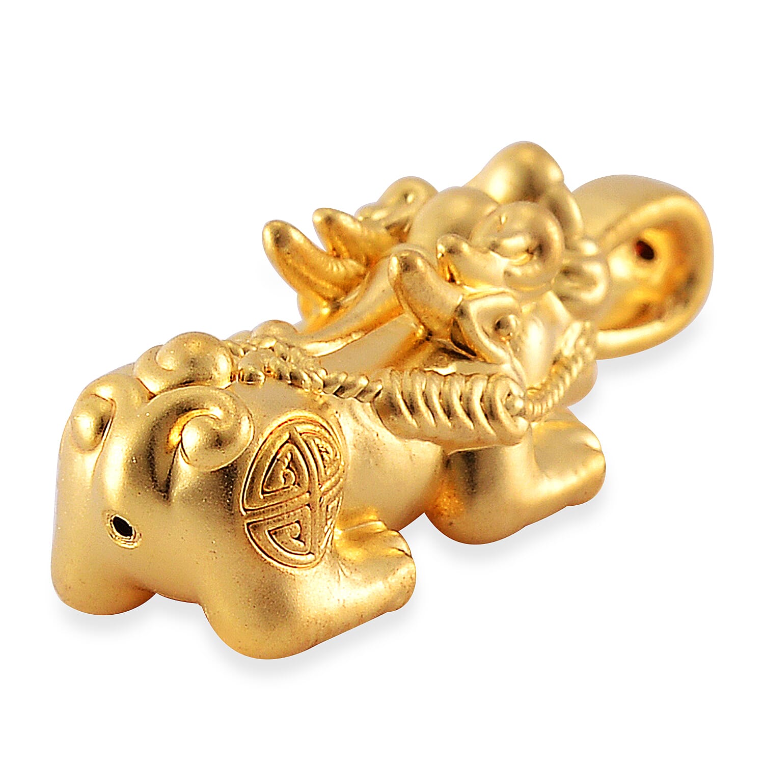 One Time Closeout Deal -  9K Yellow Gold Pixiu Pendant 7834177 5