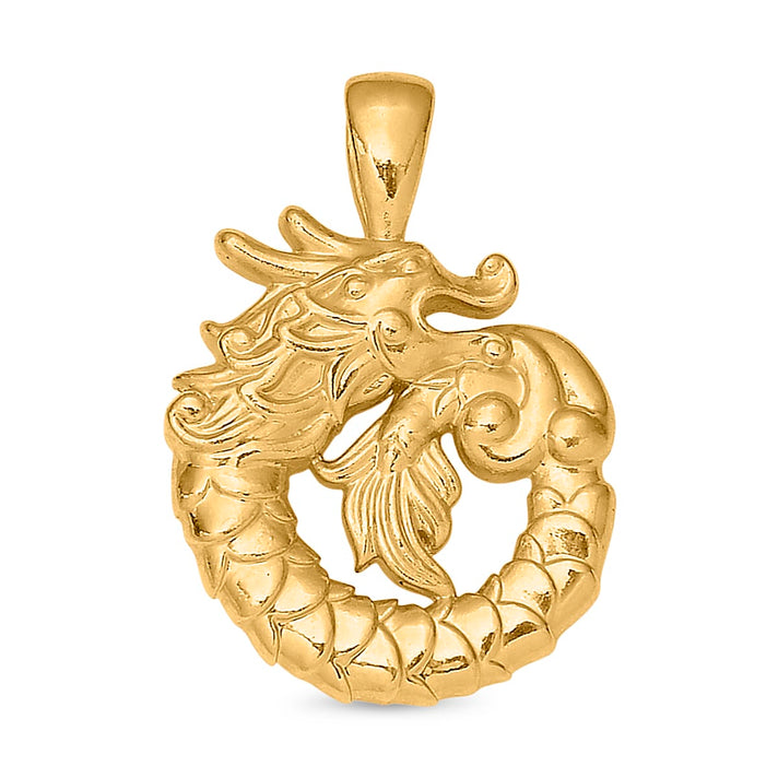 Biggest Gold Deal 2025 - 9K Yellow Gold Dragon Pendant 8039889 1