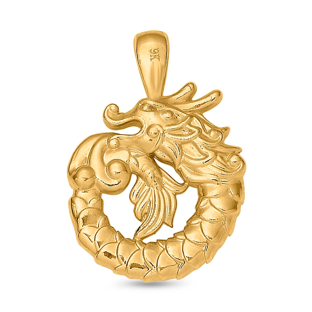 Biggest Gold Deal 2025 - 9K Yellow Gold Dragon Pendant