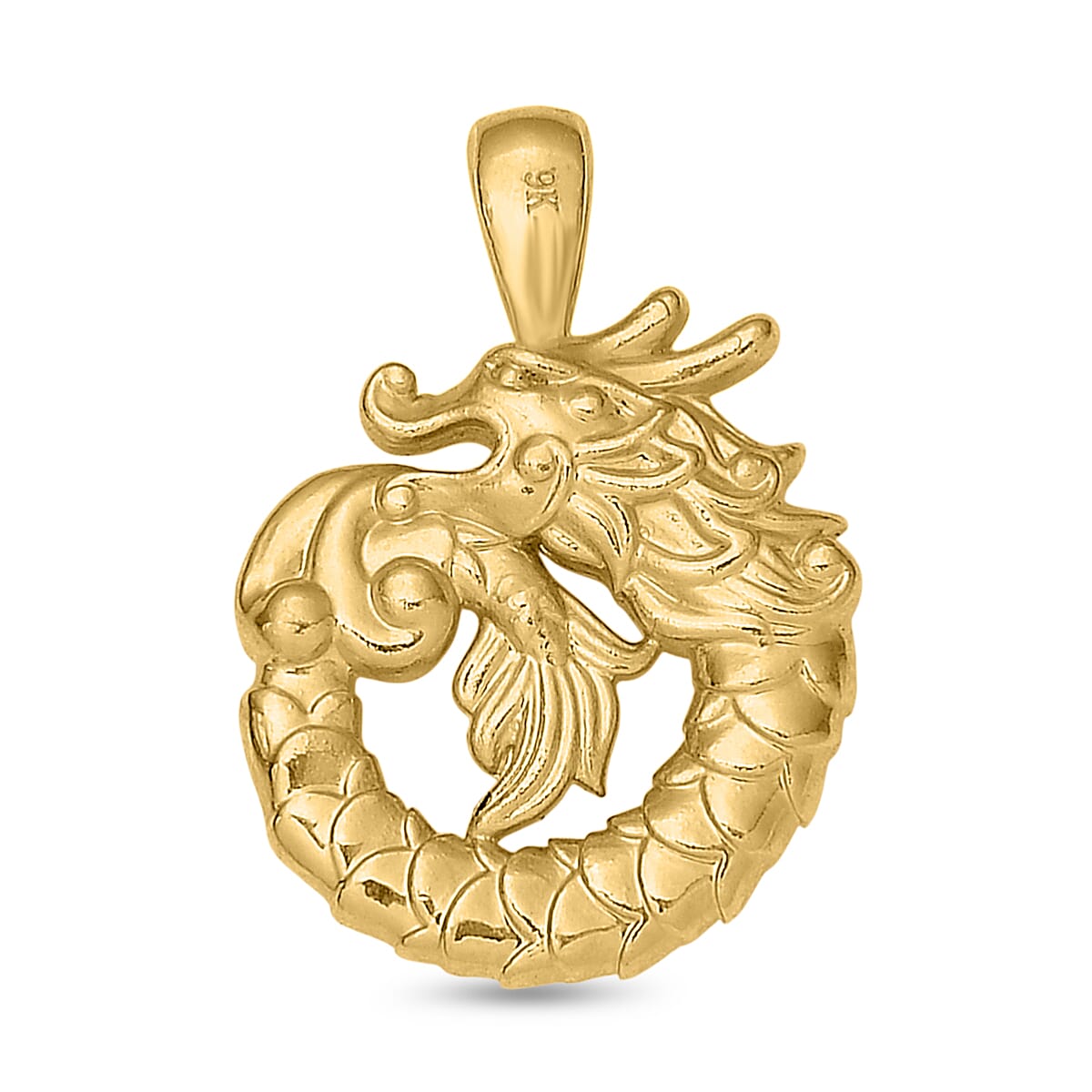 Biggest Gold Deal 2025 - 9K Yellow Gold Dragon Pendant 8039889 5