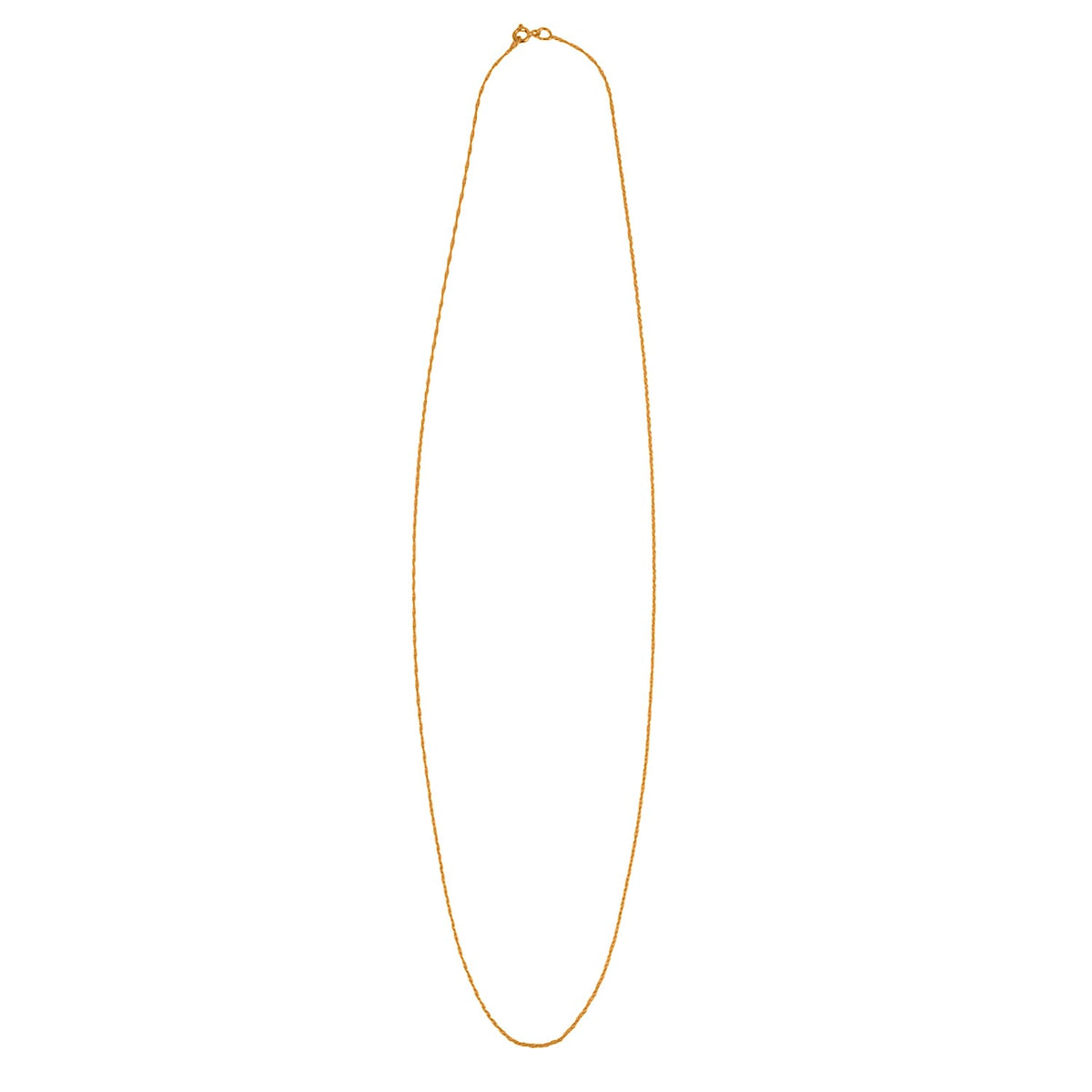 9K Yellow Gold Prince of Wales Chain (Size - 18) with Spring Ring Clasp 8018957 0