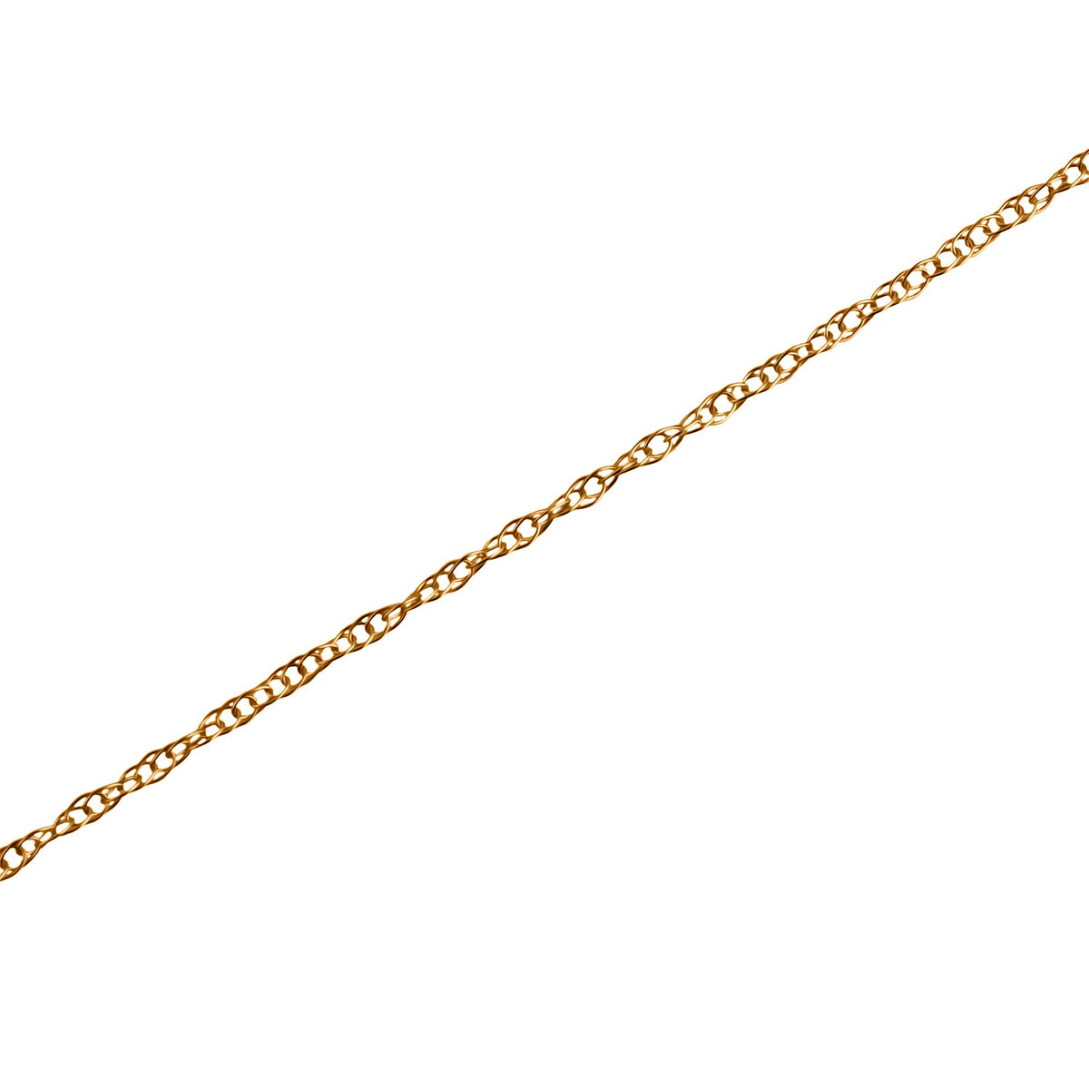 9K Yellow Gold Prince of Wales Chain (Size - 18) with Spring Ring Clasp 8018957 3