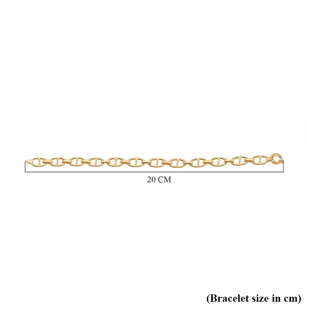 9K Yellow Gold Rambo Bracelet (Size - 7.5), Gold Wt. 4.01 Gms