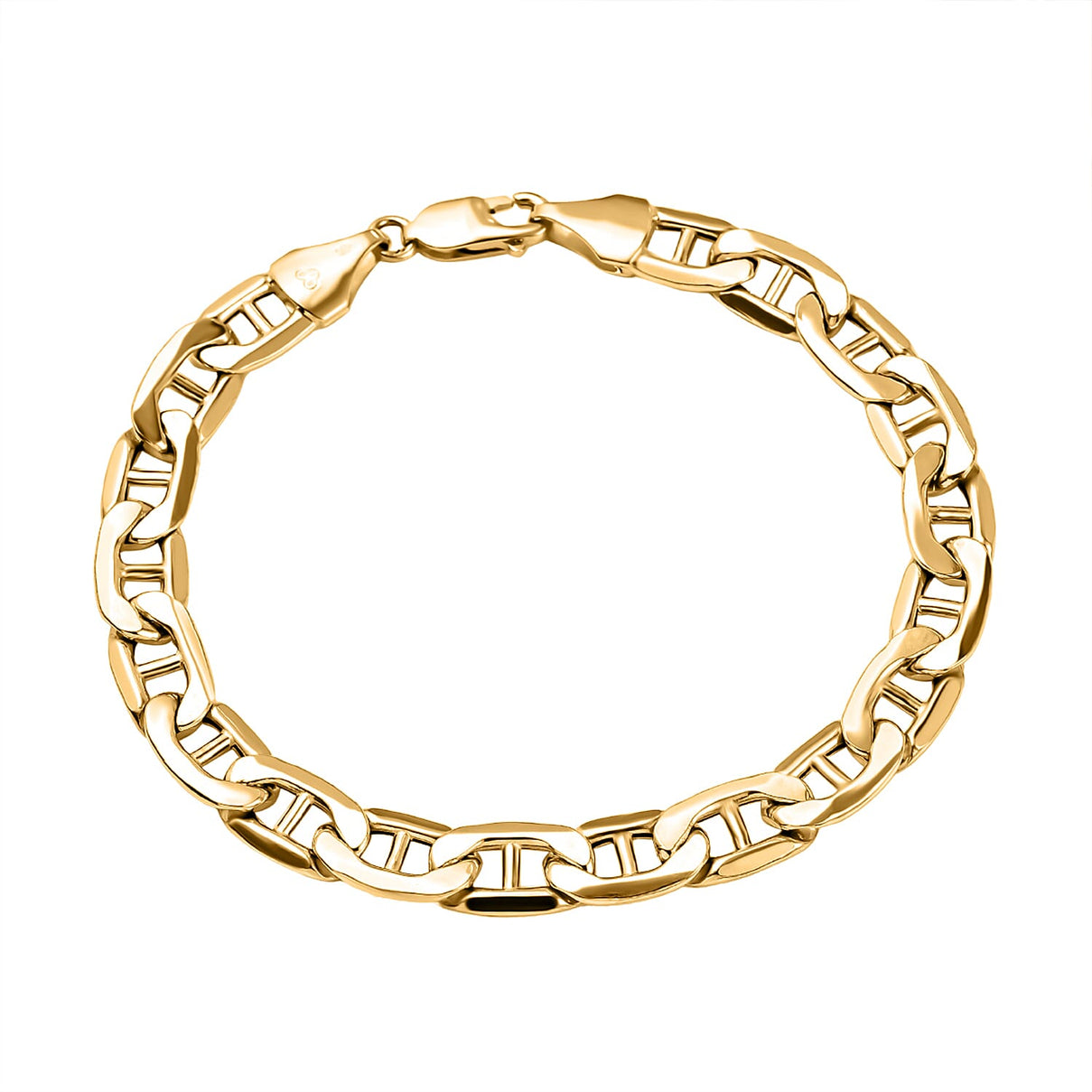 9K Yellow Gold Designer Inspired Rambo Bracelet (Size - 8), Gold Wt.10 Gms 7592548 0