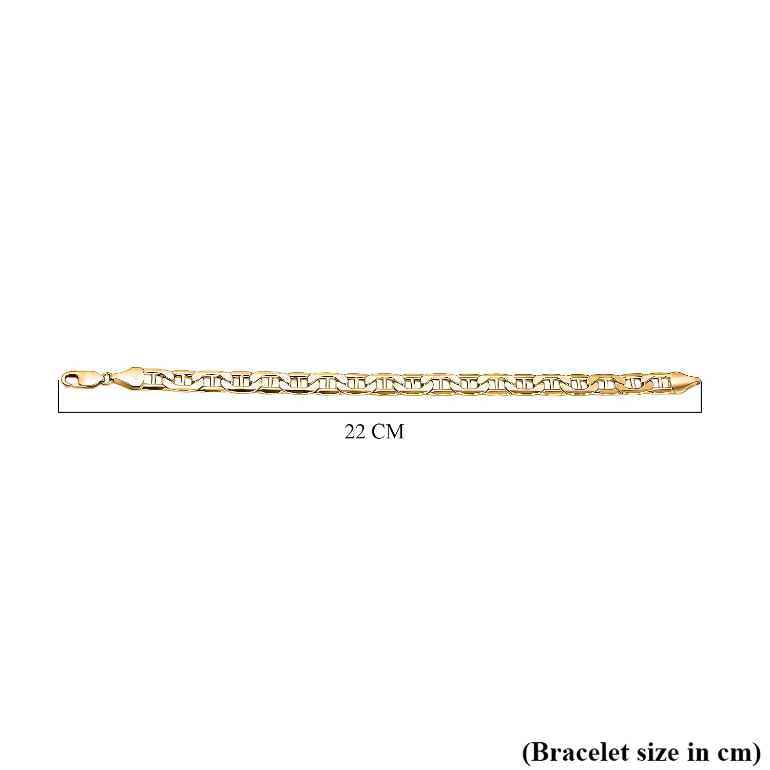 9K Yellow Gold Designer Inspired Rambo Bracelet (Size - 8), Gold Wt.10 Gms 7592548 4