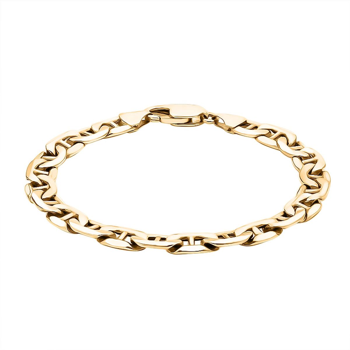 9K Yellow Gold Rambo Bracelet (Size - 8) 8020791 0