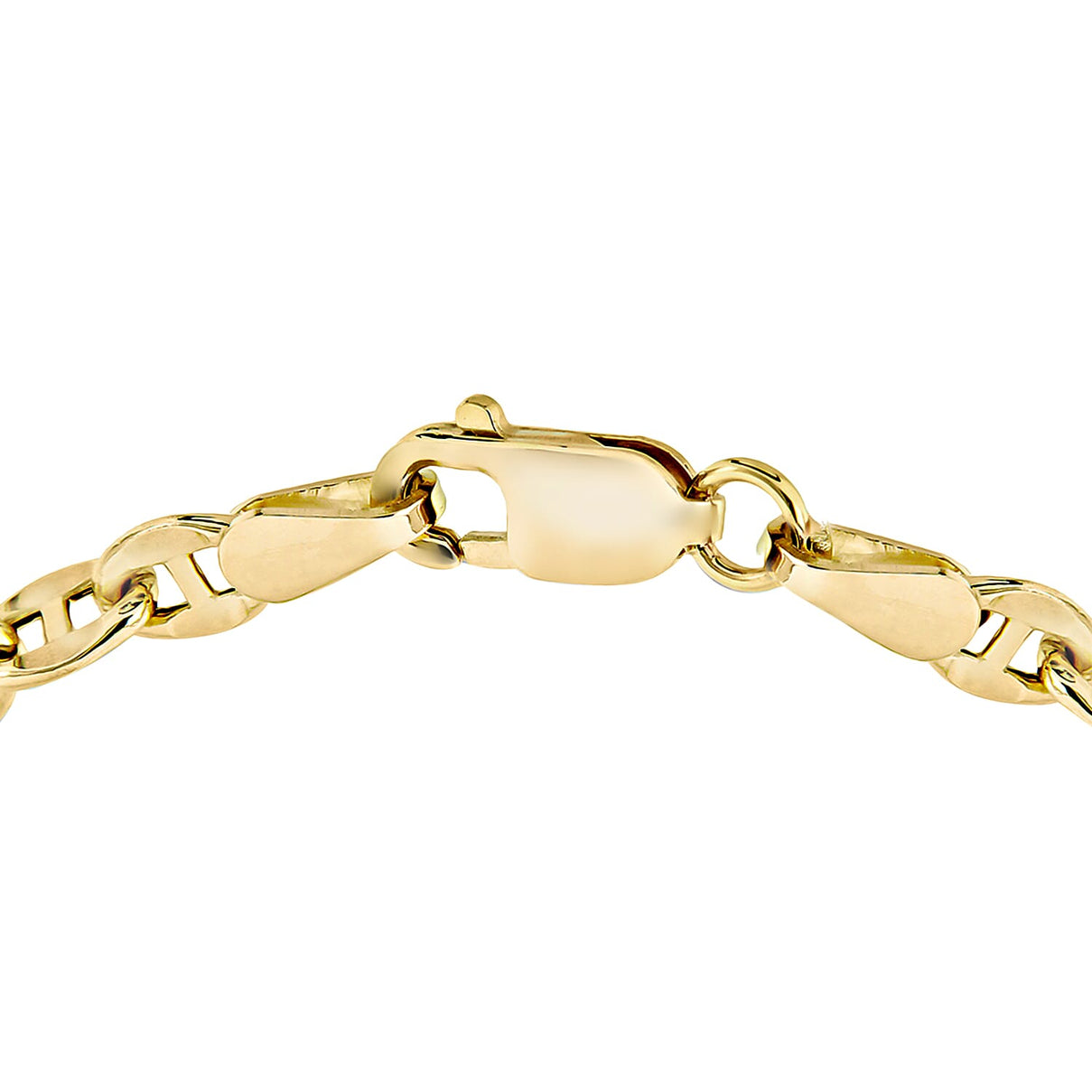 9K Yellow Gold Rambo Chain Bracelet  7.5 Inch 1.6 grams 6093035 3