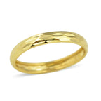 9K Yellow Gold Band Ring