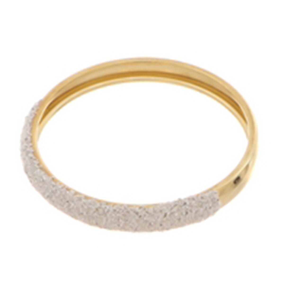 Maestro Collection - Italian Made 9K Yellow Gold Sandblast Textured Ring 8319338 0