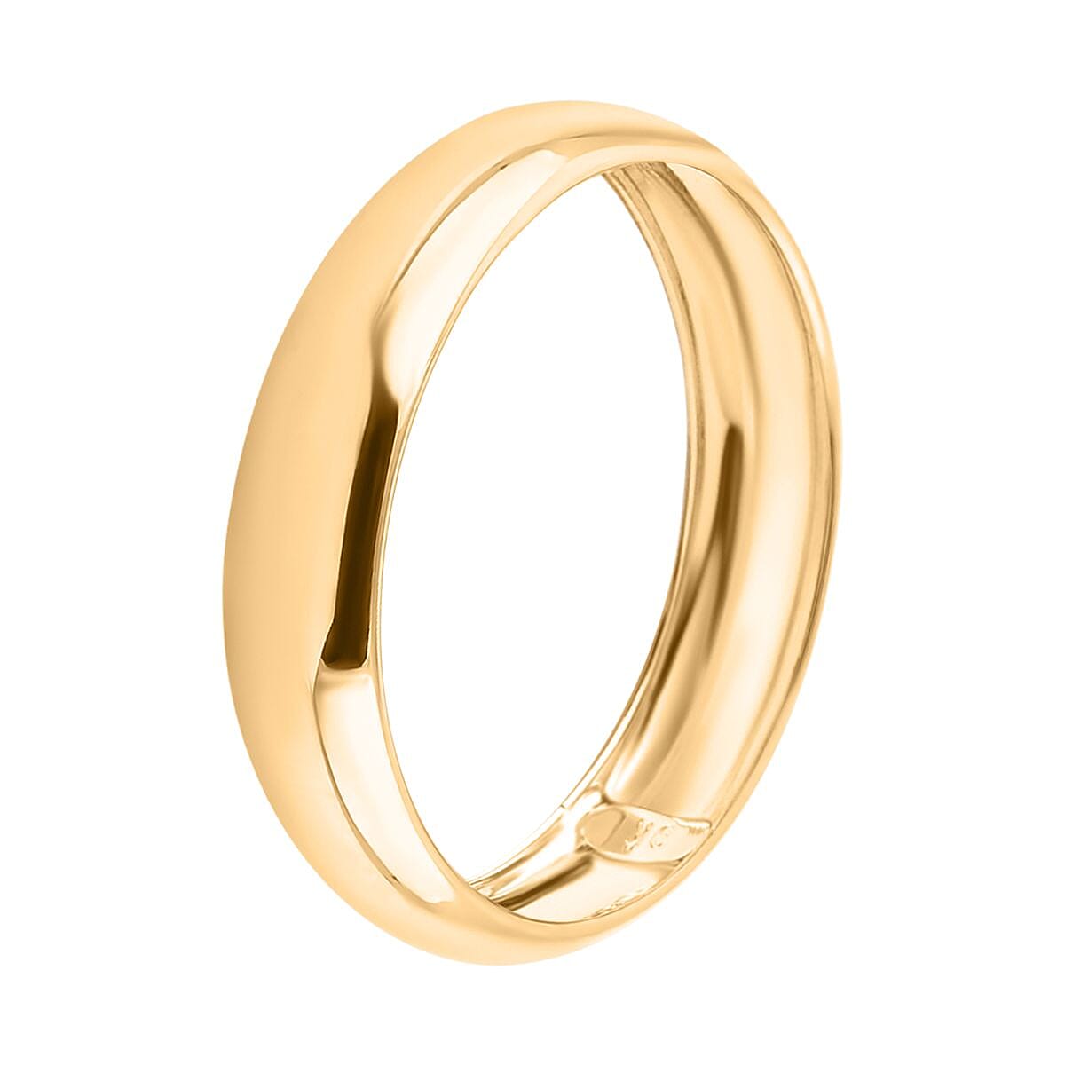 Biggest Gold Smackdown High Polish 9K Yellow Gold Band Ring 7777486 3