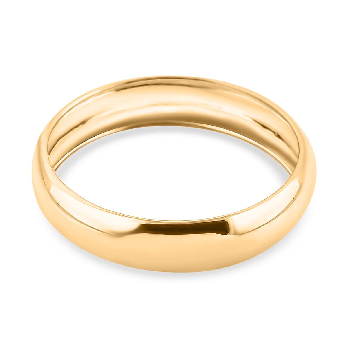 Biggest Gold Smackdown High Polish 9K Yellow Gold Band Ring 7777486 4