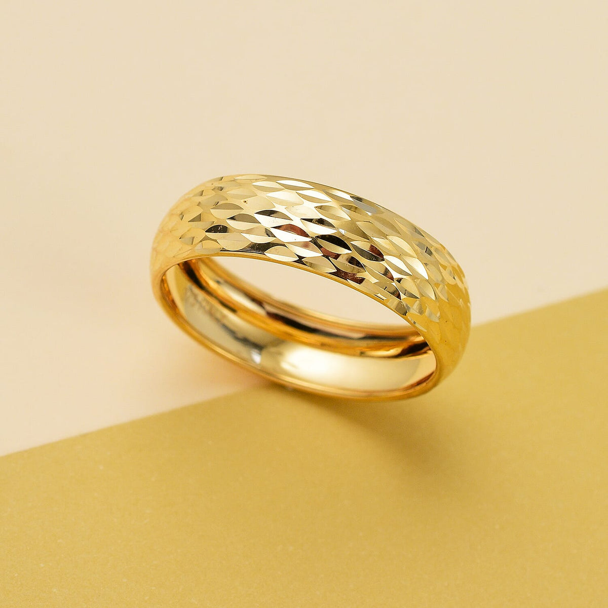 9K Yellow Gold  Ring,  Gold Wt. 1 Gms 7721157 1