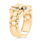 VALENTINES DAY SPECIAL DEAL - 9K Yellow Gold Ring, Gold Wt. 2.45 Gms.
