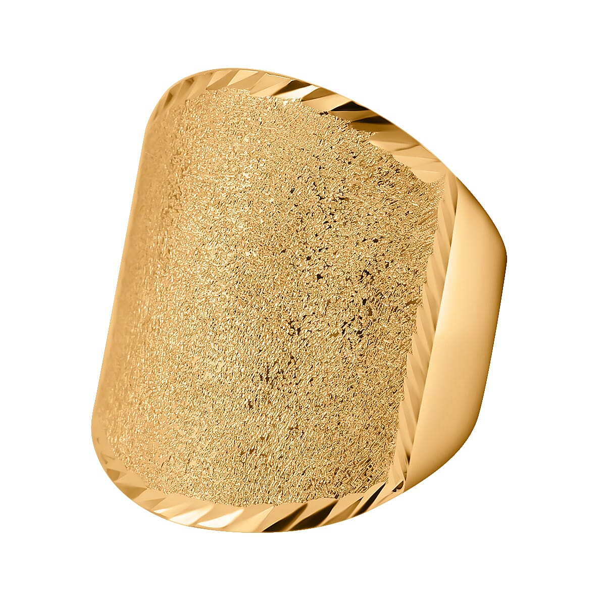Maestro Collection - 9K Yellow Gold Tapered Wide Band Ring 7723057 2