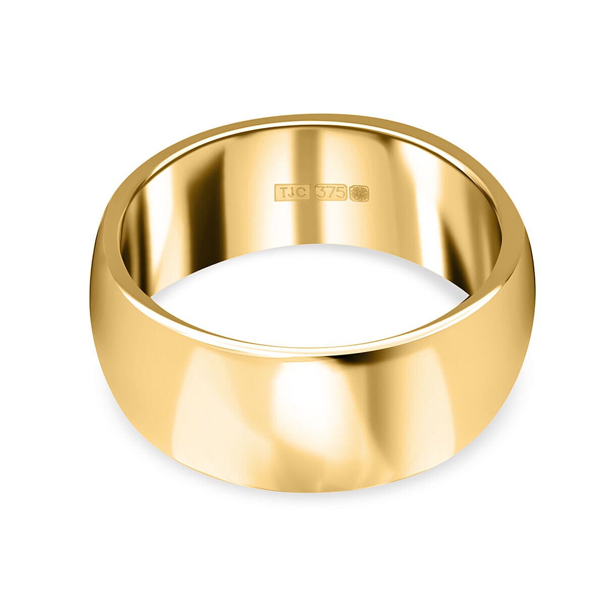 Las Vegas Closeout Deal - Italian Made Closeout Deal - 9K Yellow Gold Wedding Band Ring 7364824 0
