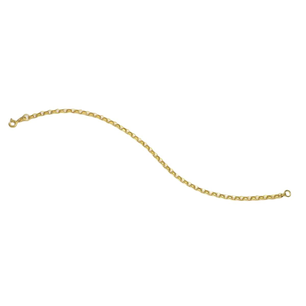 9K Yellow Gold Rolo Bracelet (Size - 7.5) Gold Wt 2.01 gms 7722956 0