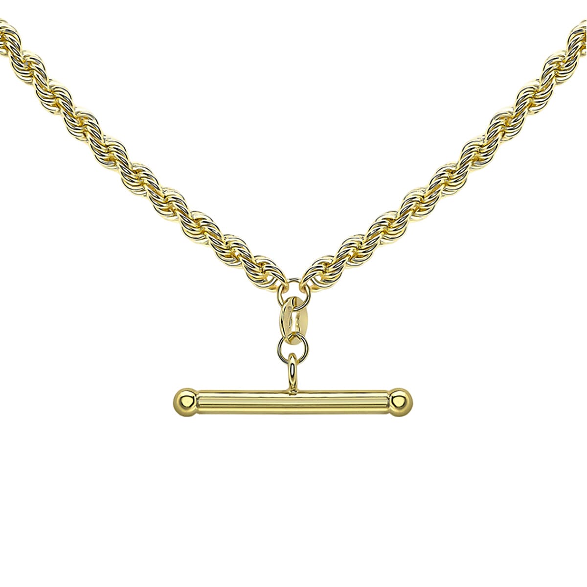 9K Yellow Gold Rope ALBERT Necklace (Size - 18),  Gold Wt. 5.7 Gms 7737120 0