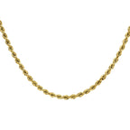 9K Yellow Gold Rope Chain (Size - 18), Gold Wt. 9.50 Gms