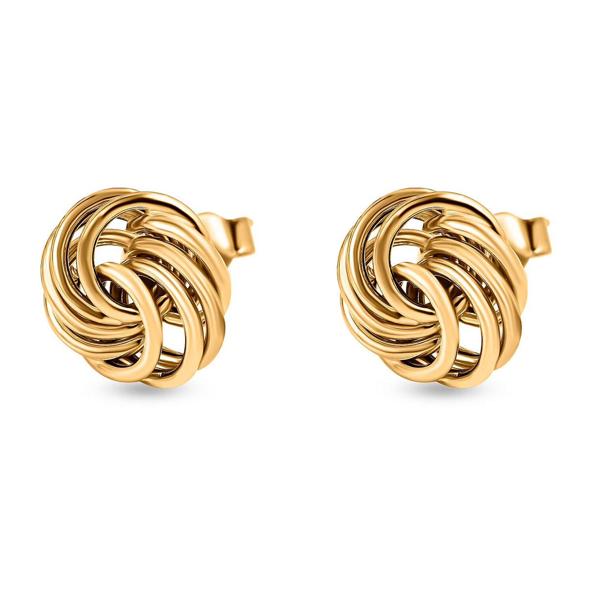 Rachel Galley - 9K Yellow Gold Rose Earrings 7676383 0