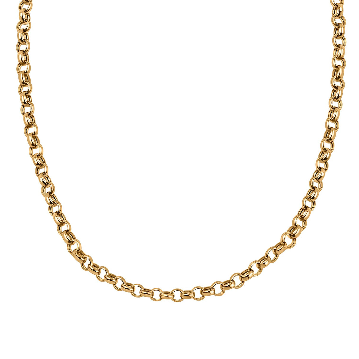 9K Yellow Gold Round Belcher Chain (Size - 20), Gold Wt. 3.5 Gms 7768305 5