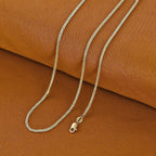 Mega Close Out Deal- 9K Yellow Gold  Necklace (Size - 30) Gold Wt. 2 Gms