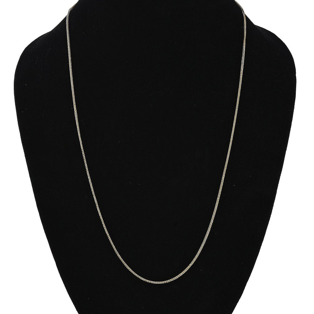 Mega Close Out Deal- 9K Yellow Gold  Necklace (Size - 30) Gold Wt. 2 Gms