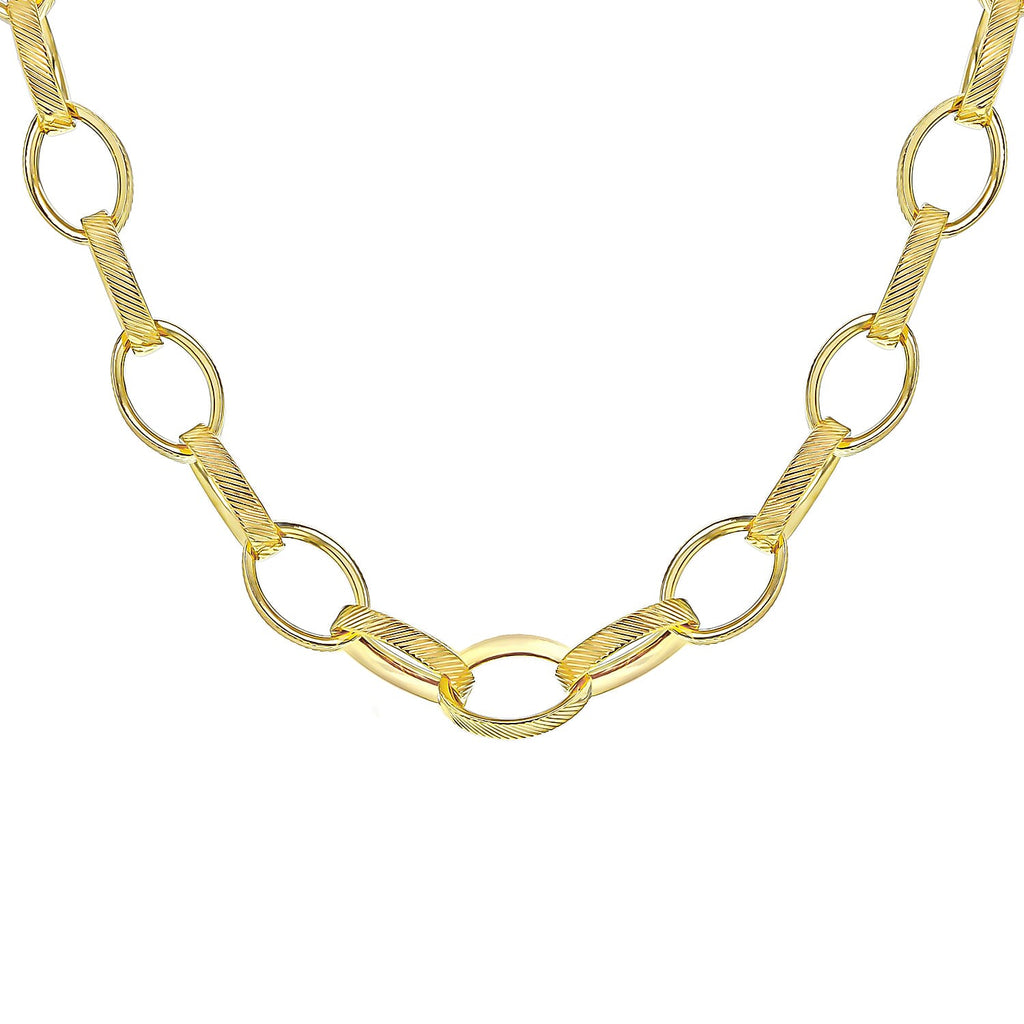 9K Yellow Gold  Chain (Size - 18),  Gold Wt. 11.6 Gms