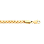 Close Out Deal - 9K Yellow Gold Triple Spiga Diamond Cut Chain (Size - 18) with Lobster Clasp Gold Wt. 10.70 Gms.