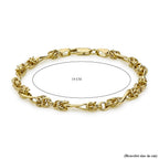 9K Yellow Gold  Bracelet,  Gold Wt. 3.1 Gms