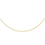 9K Yellow Gold Venetian Box Chain 23.5 Inch