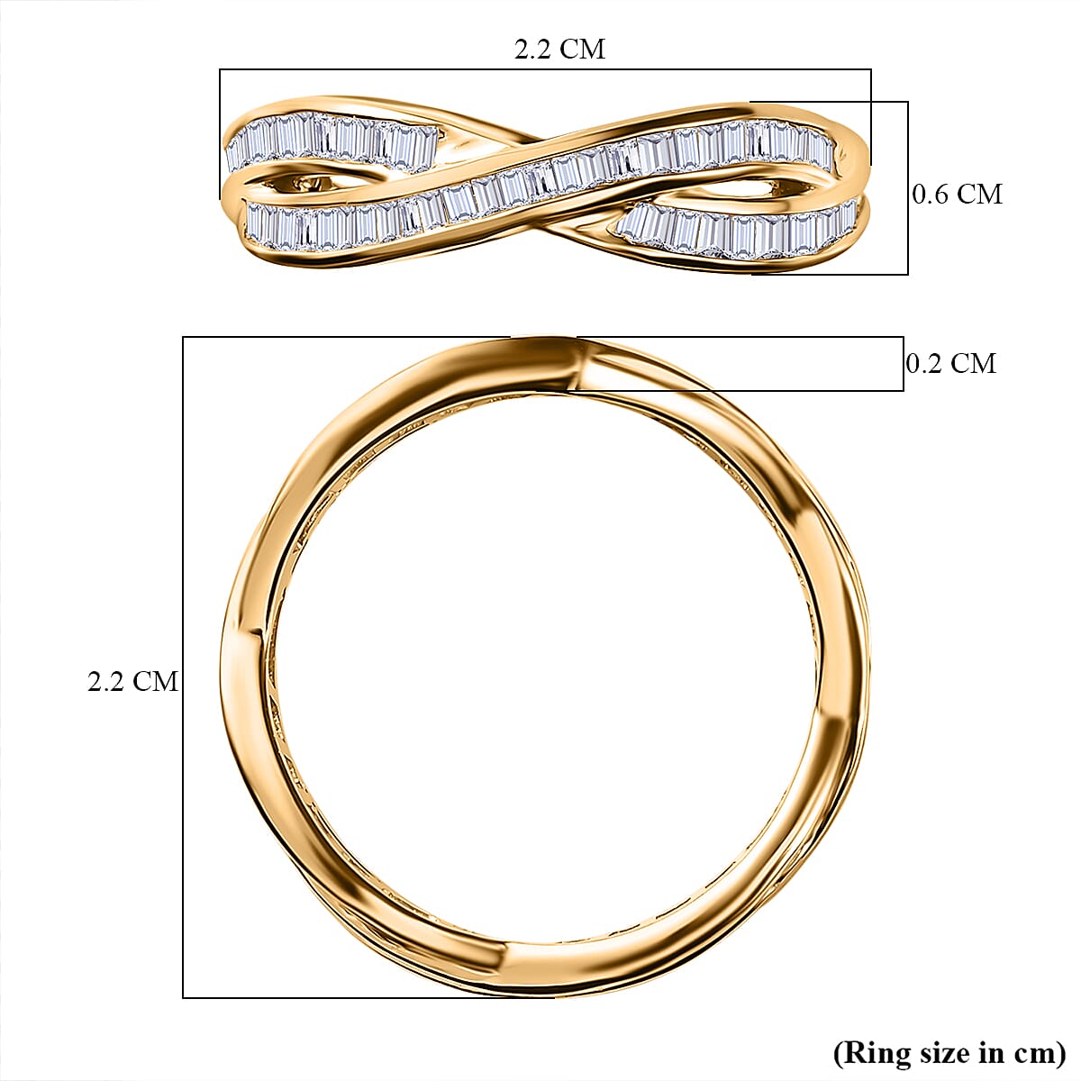 Close Out- 9K Yellow Gold White Diamond Wedding Band Ring 1.00 Ct 7660306 5